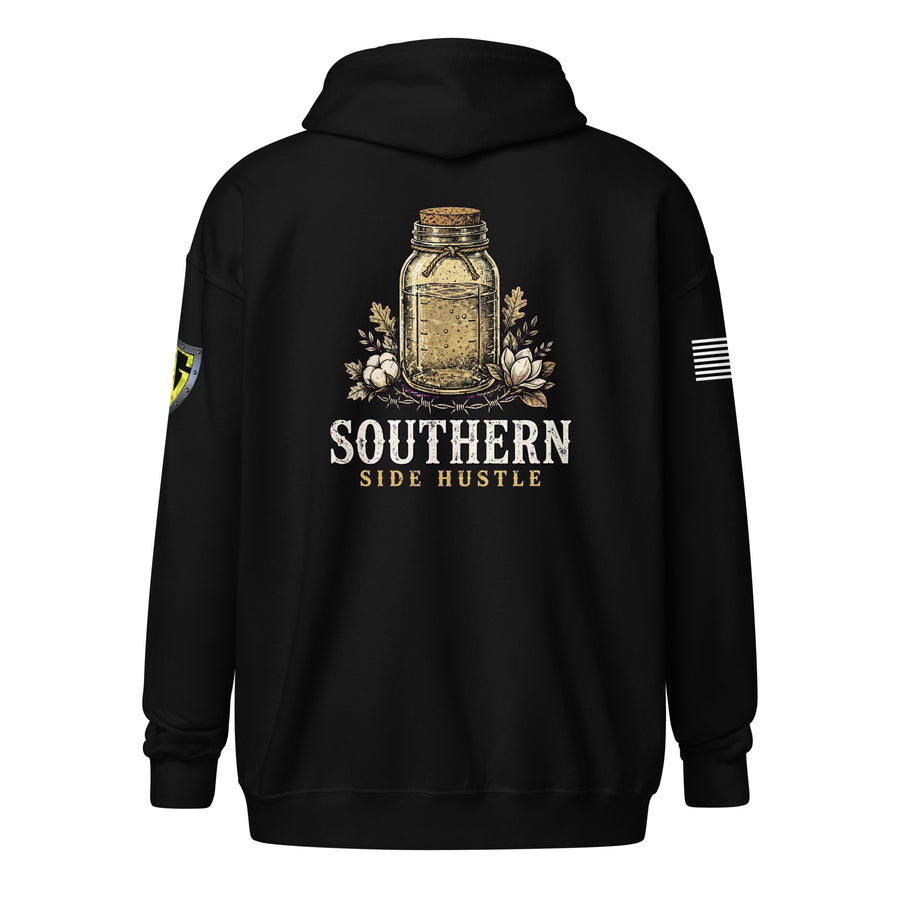 Women's Southern Side Hustle Zip Hoodie