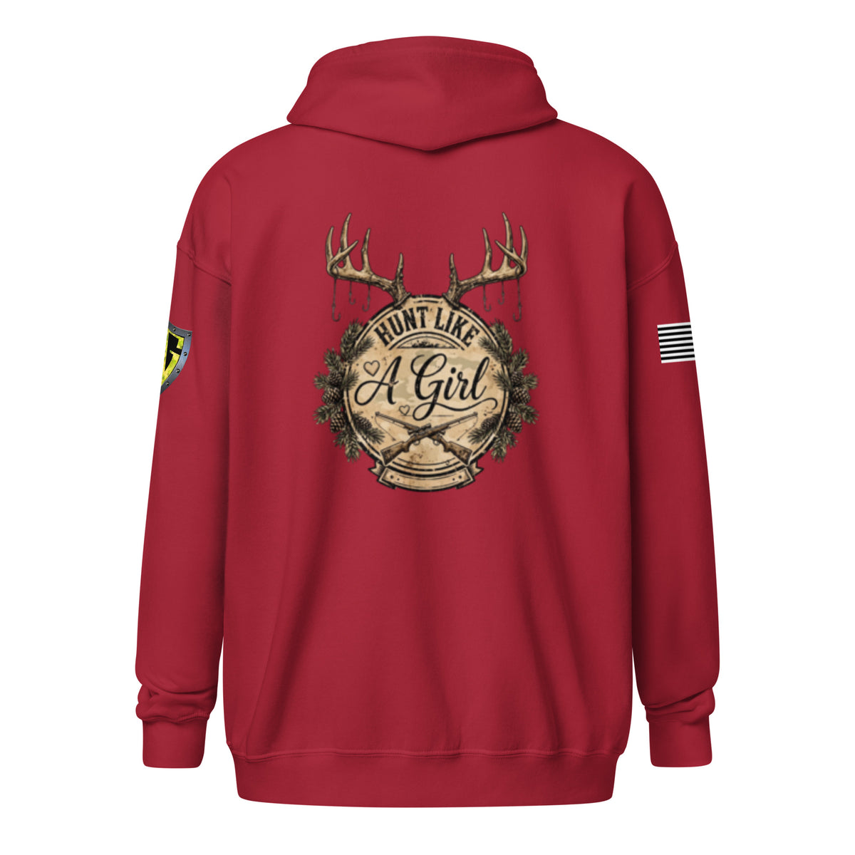 Women's Hunt Like a Girl Zip