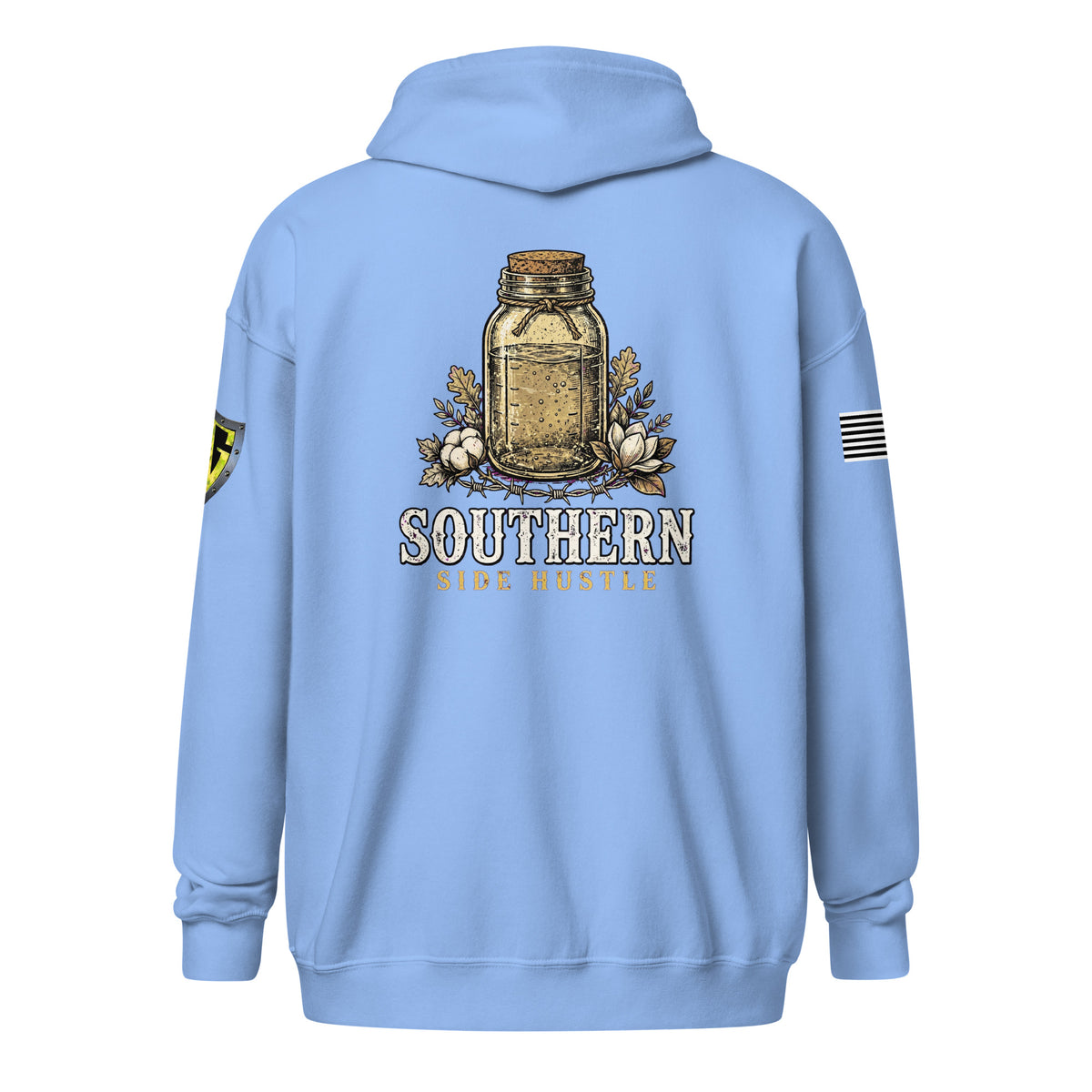 Women's Southern Side Hustle Zip Hoodie