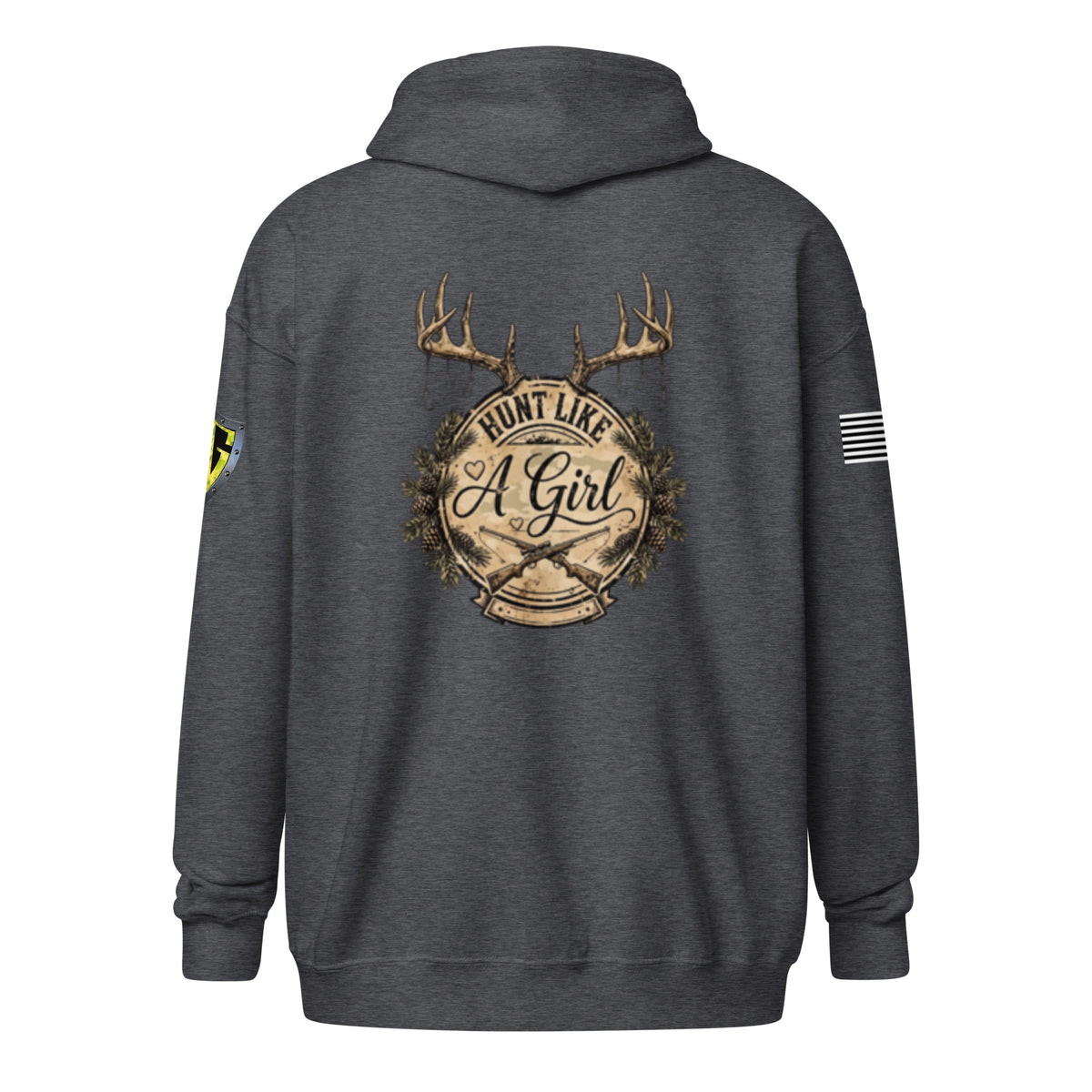 Women's Hunt Like a Girl Zip