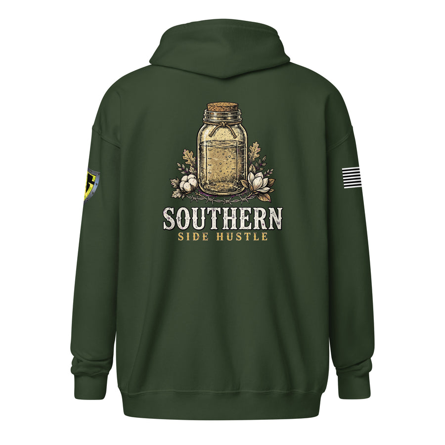 Women's Southern Side Hustle Zip Hoodie