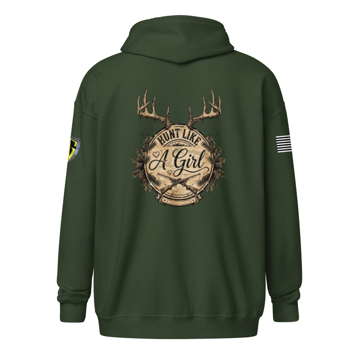 Women's Hunt Like a Girl Zip