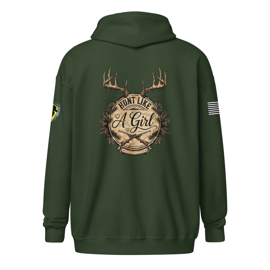 Women's Hunt Like a Girl Zip