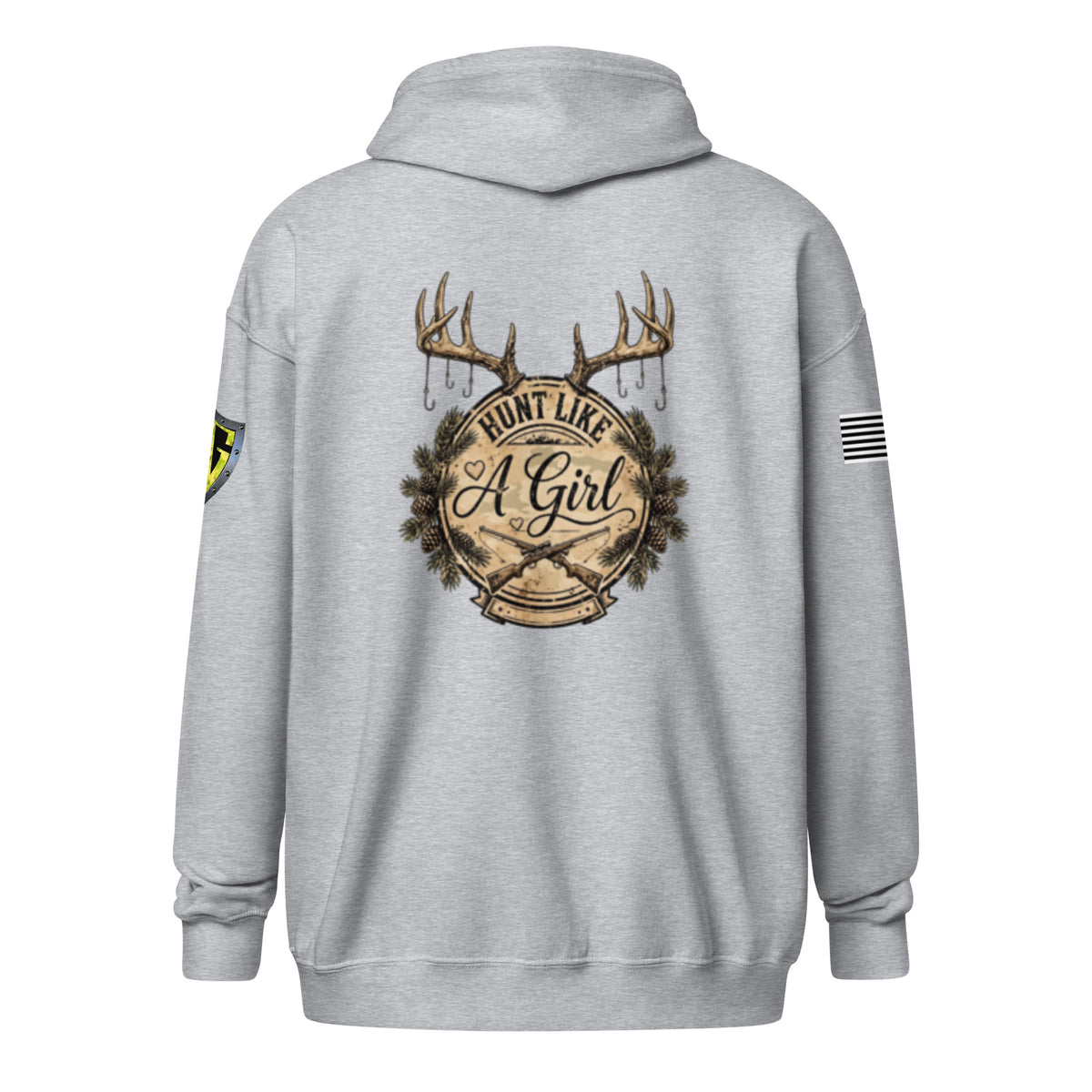 Women's Hunt Like a Girl Zip