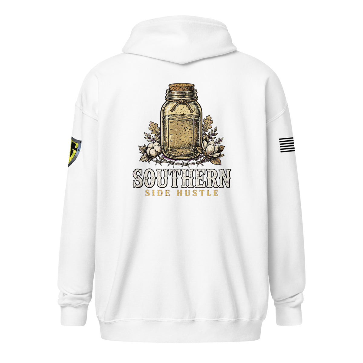 Women's Southern Side Hustle Zip Hoodie