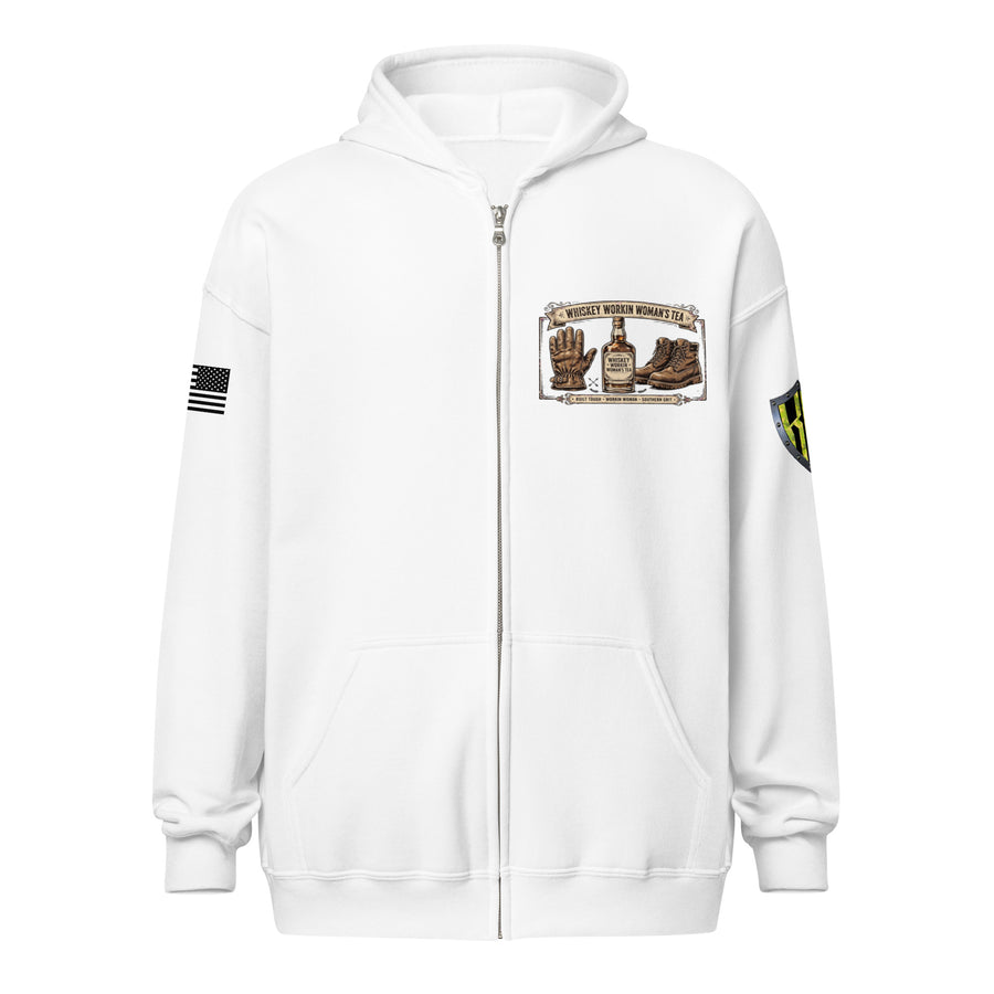 Whisky Workin Women's zip hoodie