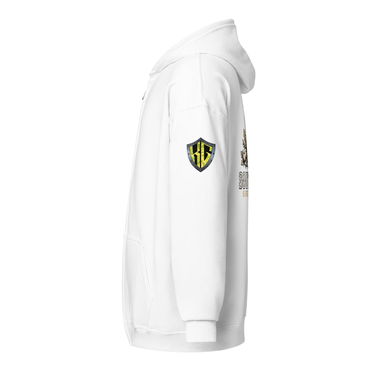 Women's Southern Side Hustle Zip Hoodie