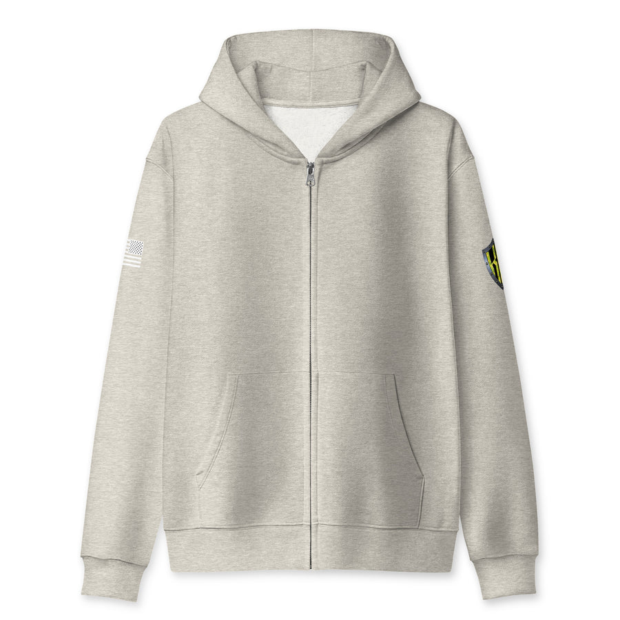 Unisex Full Zip Hoodie-