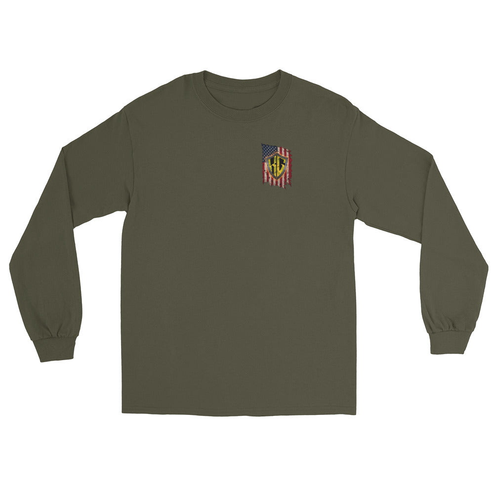 Men’s Workin Whiskey Long Sleeve Shirt