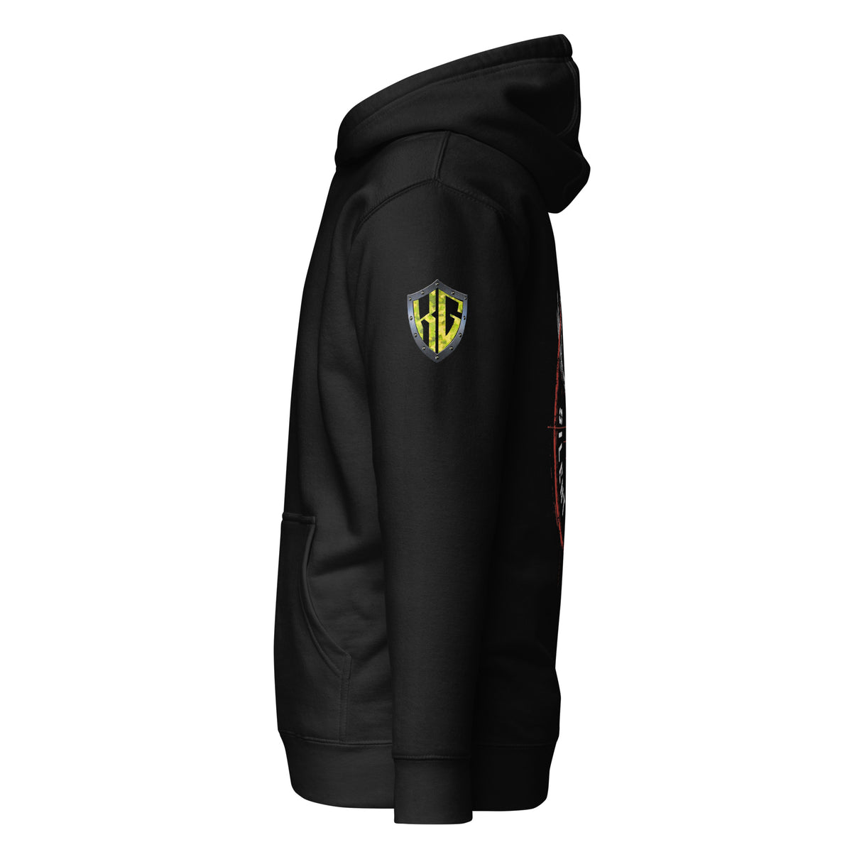 Men's Silent Killer Red Hoodie