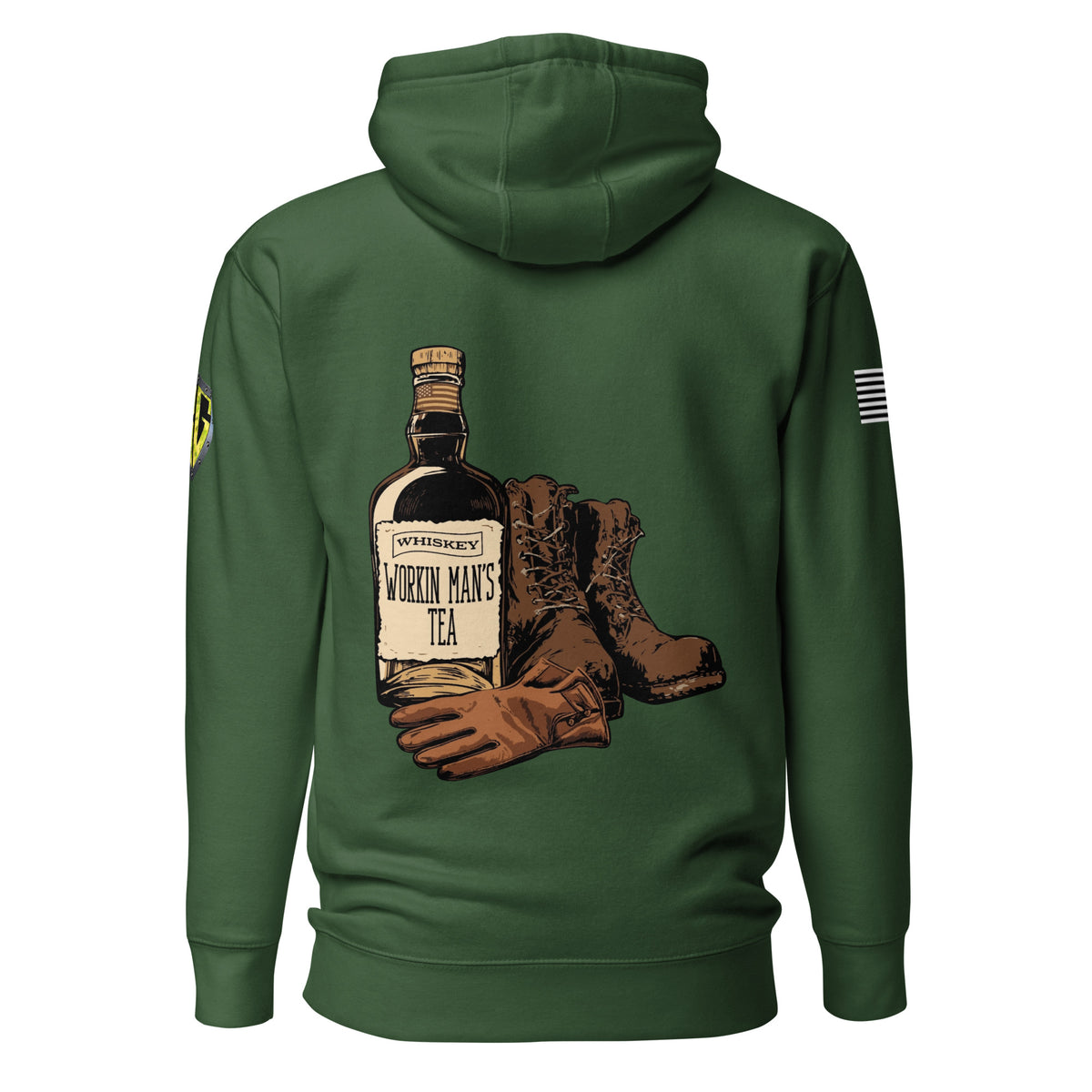 Men's Workin Whiskey Hoodie
