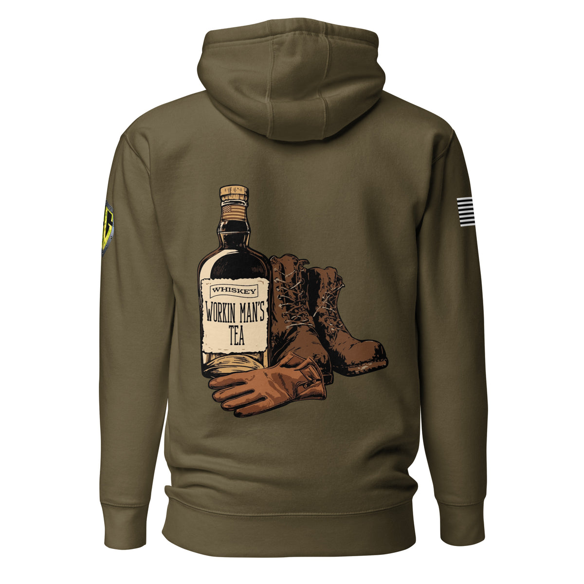 Men's Workin Whiskey Hoodie