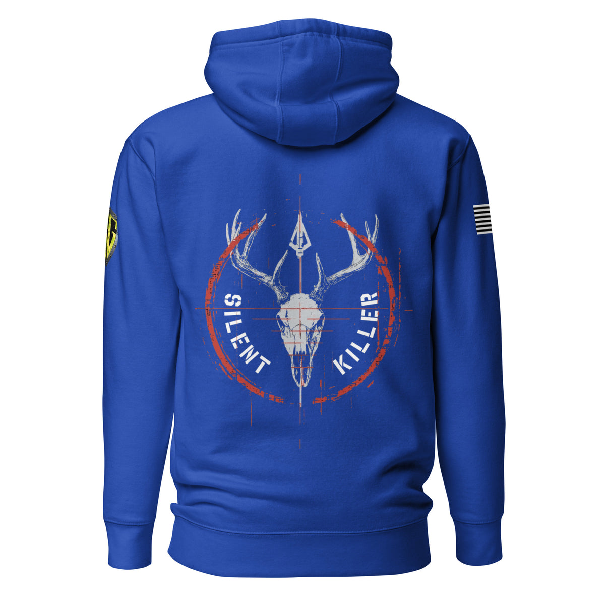 Men's Silent Killer Red Hoodie