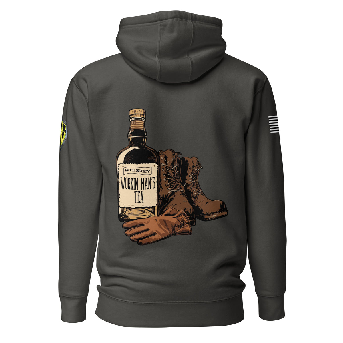 Men's Workin Whiskey Hoodie