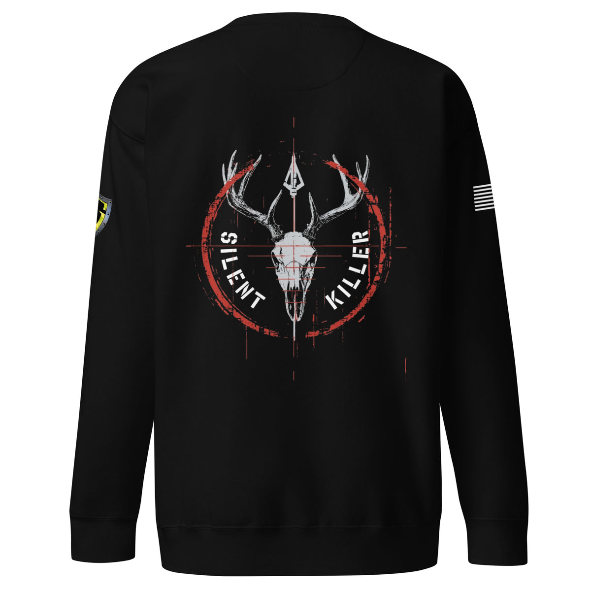 Men's Silent Killer Red Premium Sweatshirt