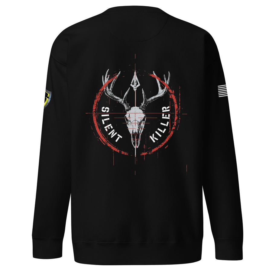 Men's Silent Killer Red Premium Sweatshirt