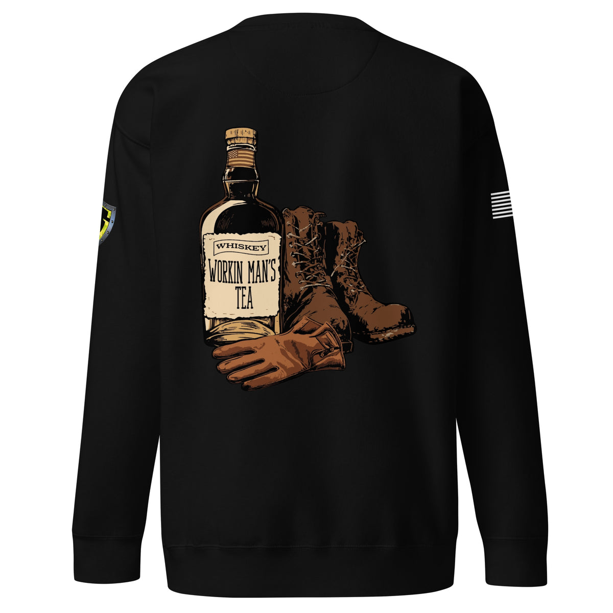 Men's Workin Whiskey Premium Sweatshirt