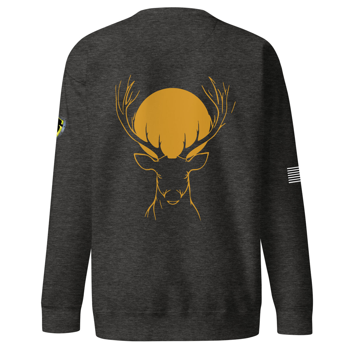 Men's Sunset Buck Premium Sweatshirt