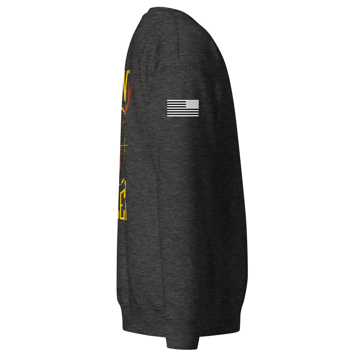 Men's Silent Killer Orange Premium Sweatshirt