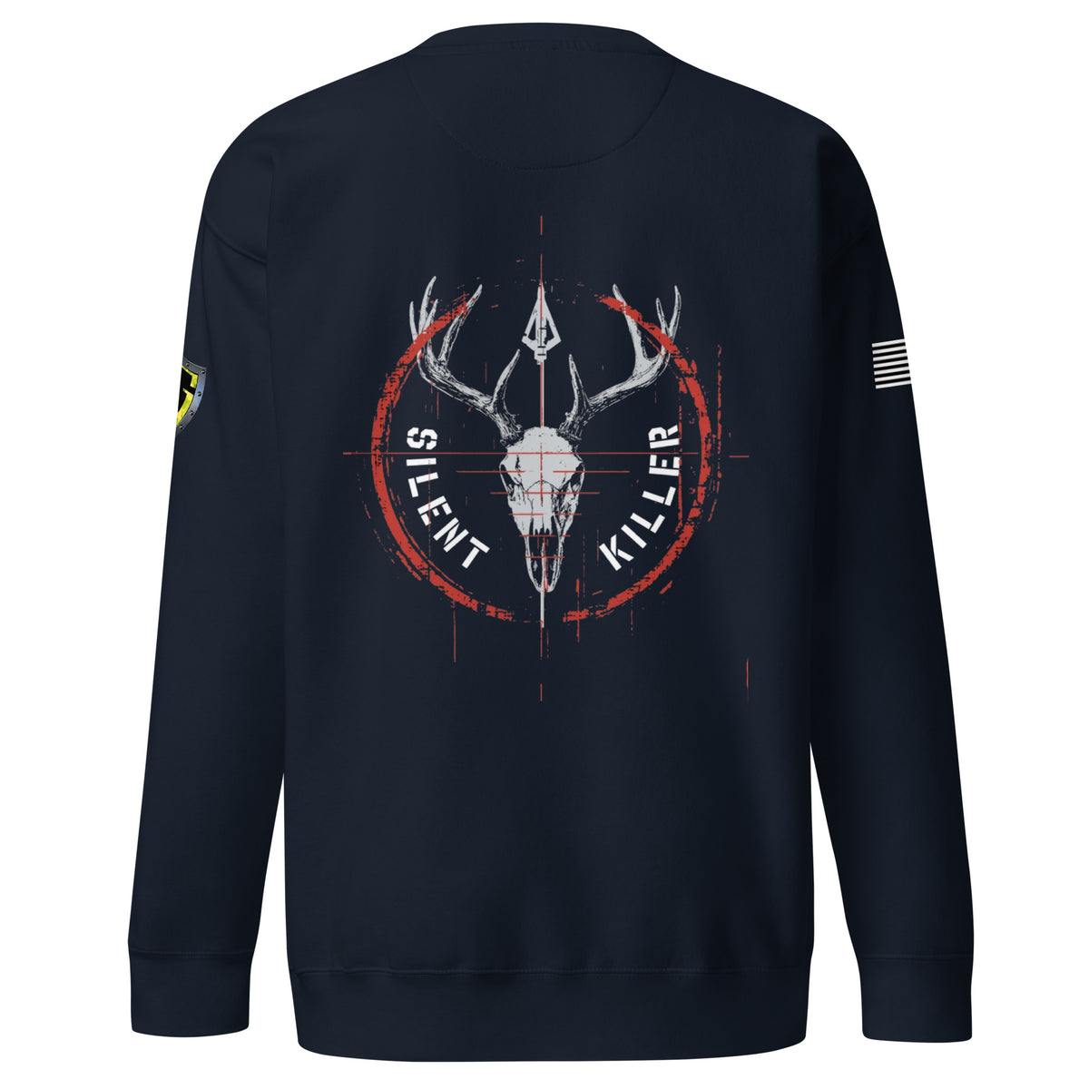 Men's Silent Killer Red Premium Sweatshirt