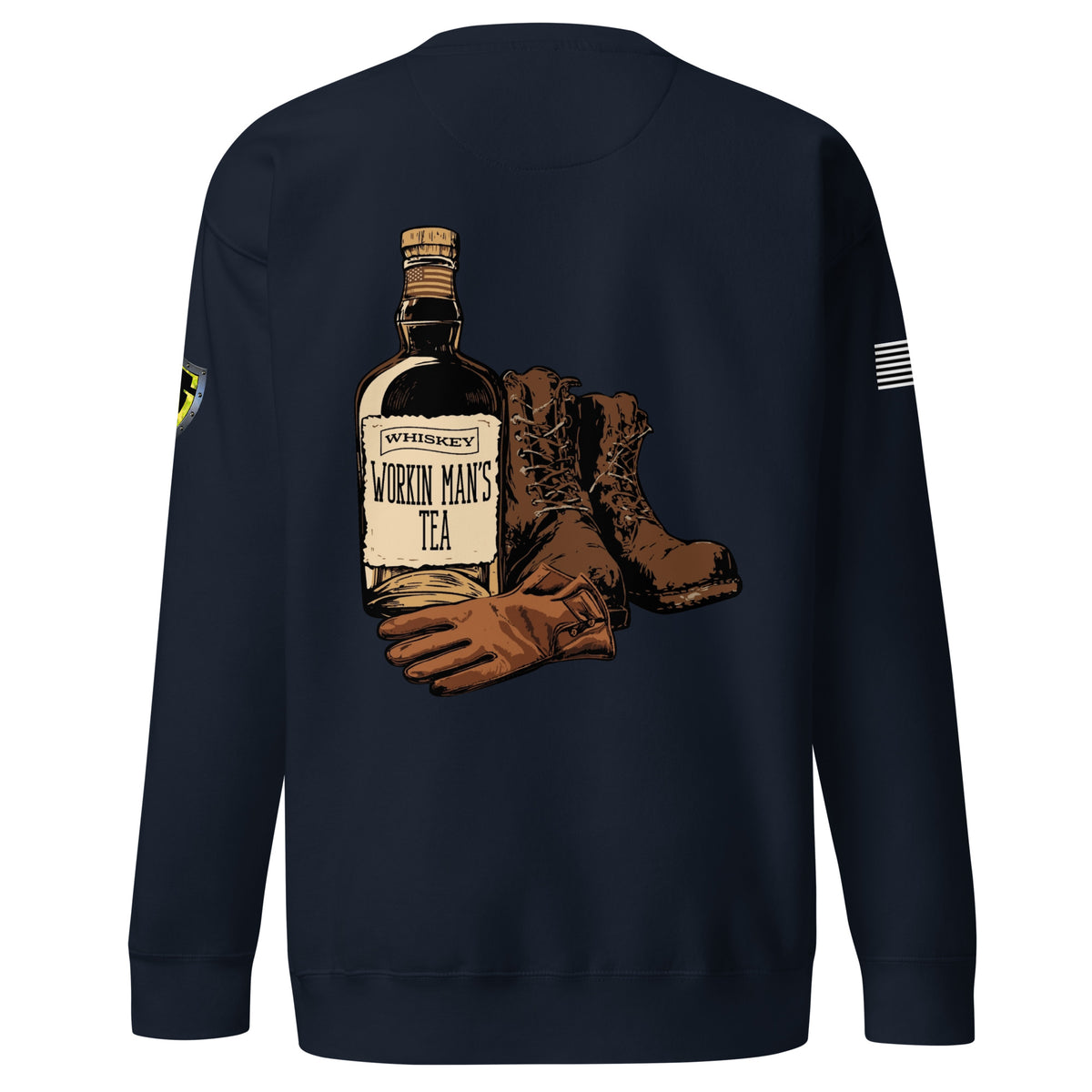 Men's Workin Whiskey Premium Sweatshirt