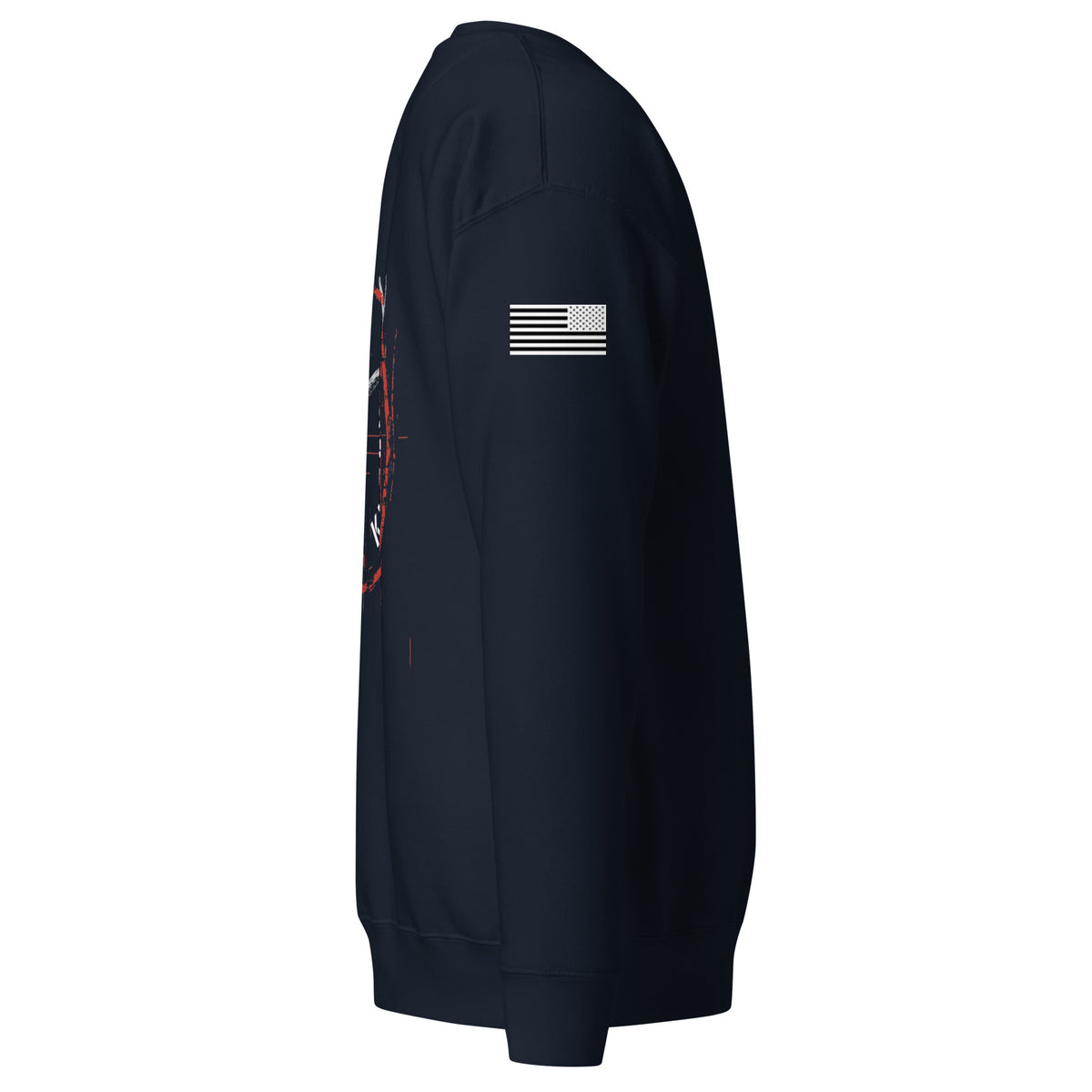 Men's Silent Killer Red Premium Sweatshirt