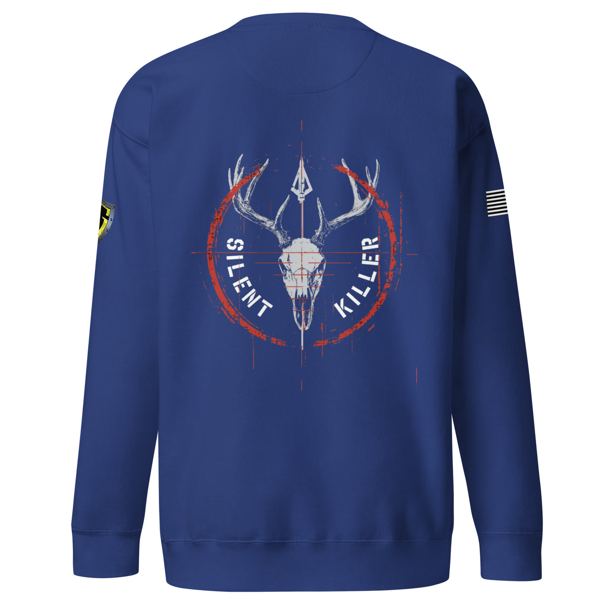 Men's Silent Killer Red Premium Sweatshirt