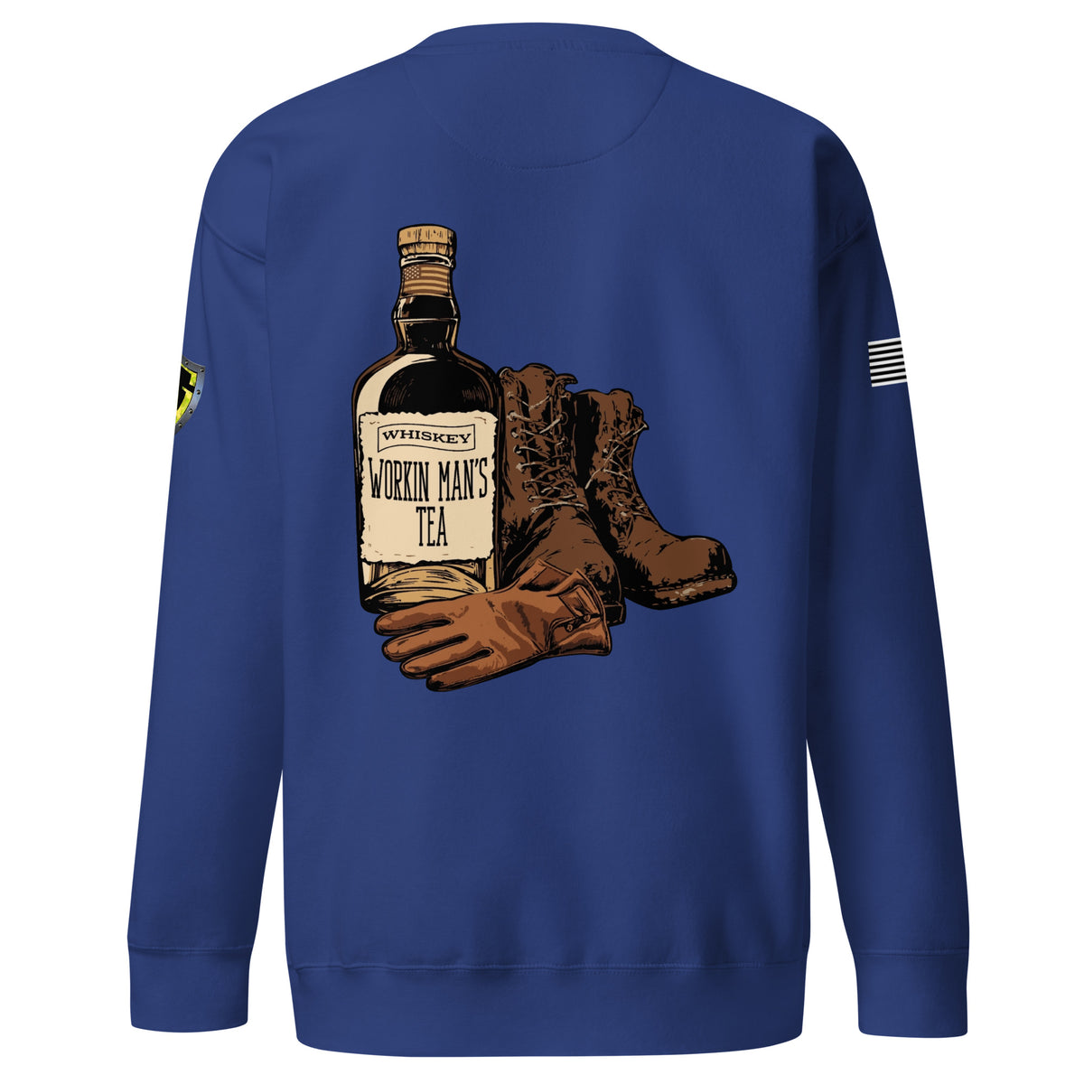 Men's Workin Whiskey Premium Sweatshirt