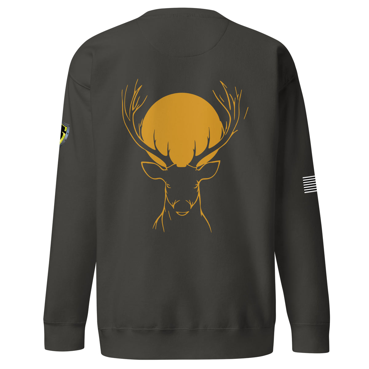 Men's Sunset Buck Premium Sweatshirt