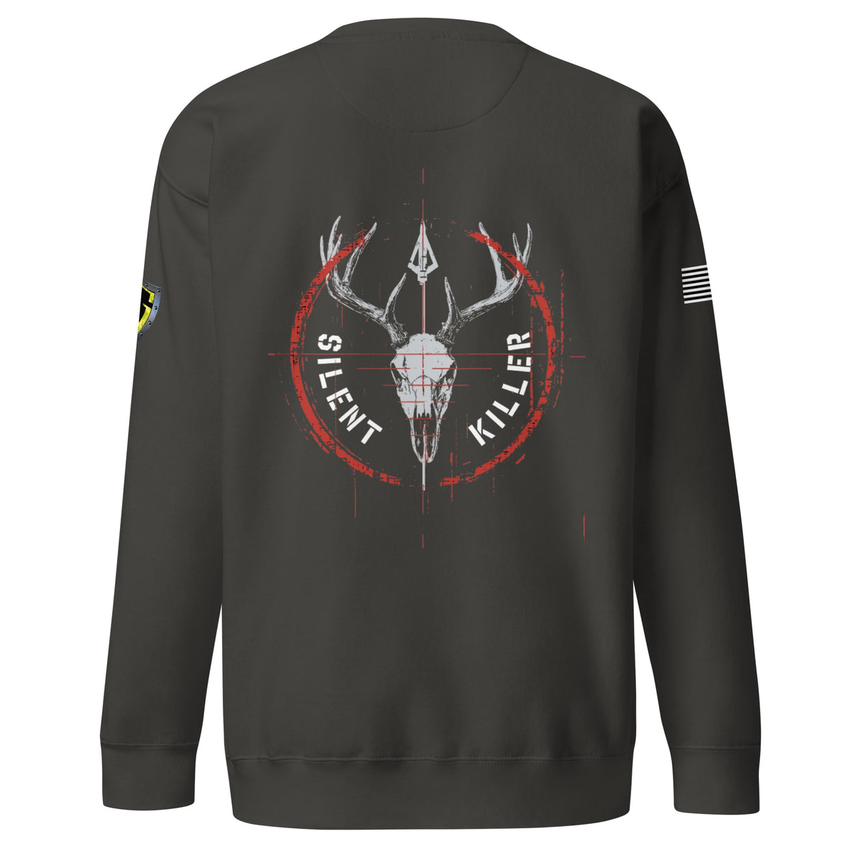 Men's Silent Killer Red Premium Sweatshirt