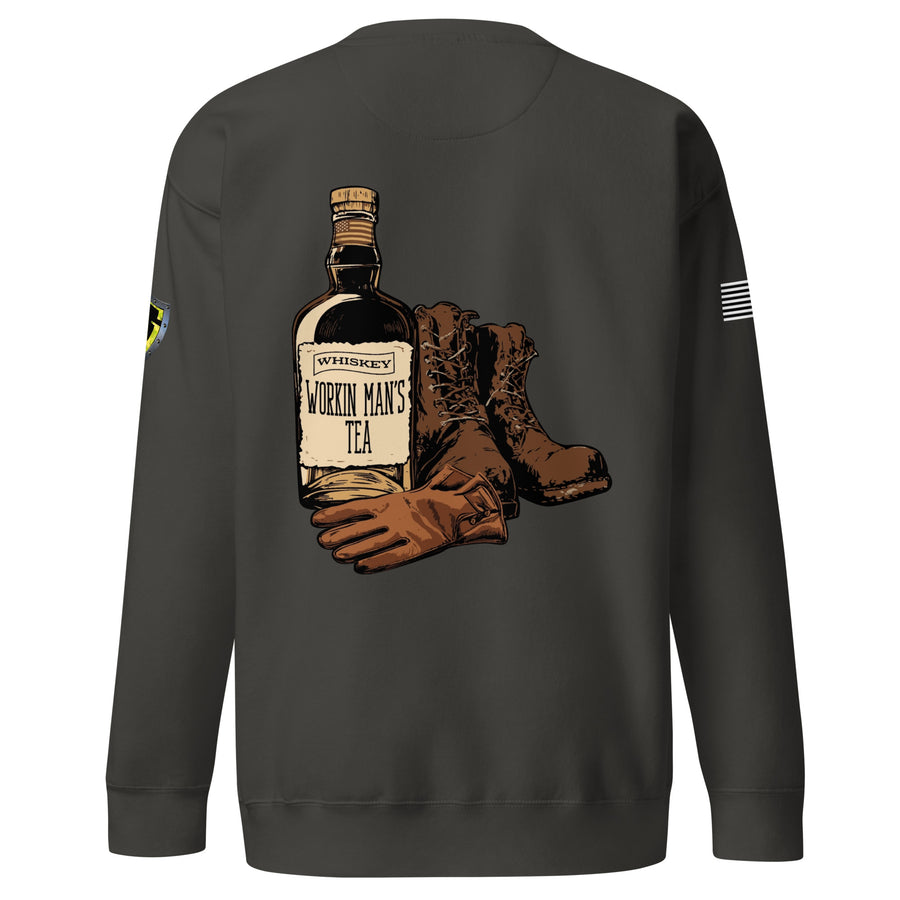 Men's Workin Whiskey Premium Sweatshirt