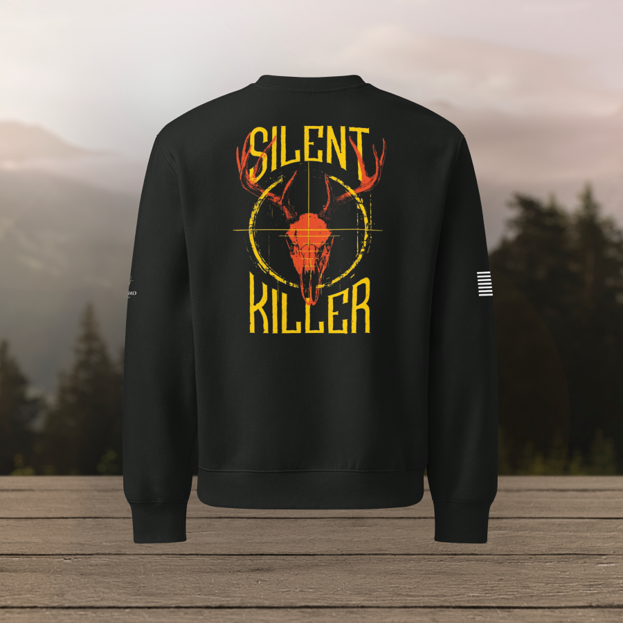 Silent Killer- Oversized Sweatshirt