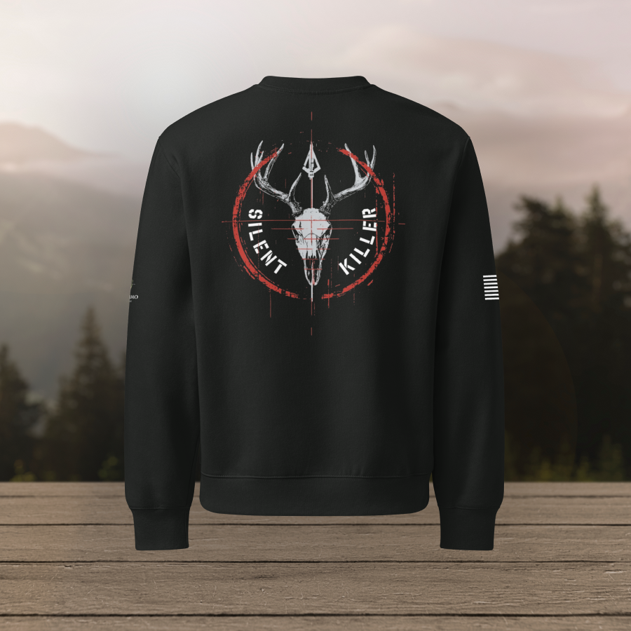 Silent Killer Red Sweatshirt