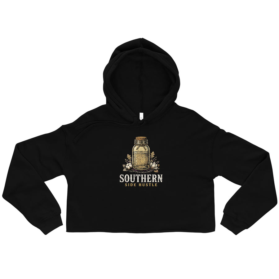 Workin' Women's Tea crop hoodie