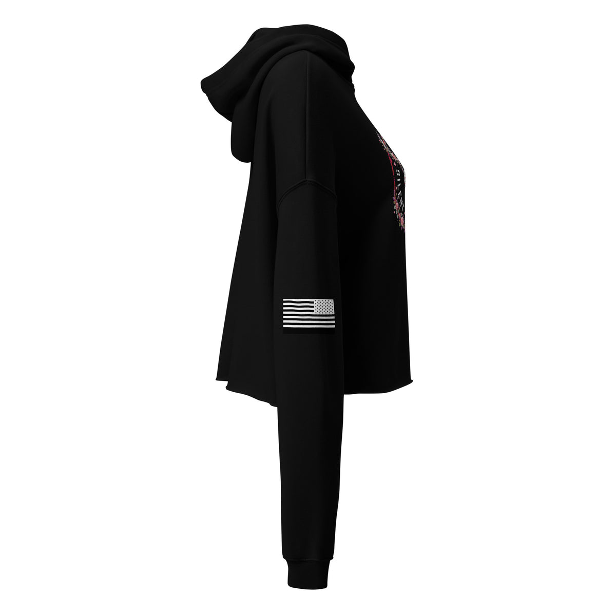 Women's Hunt Like A Girl Crop Hoodie