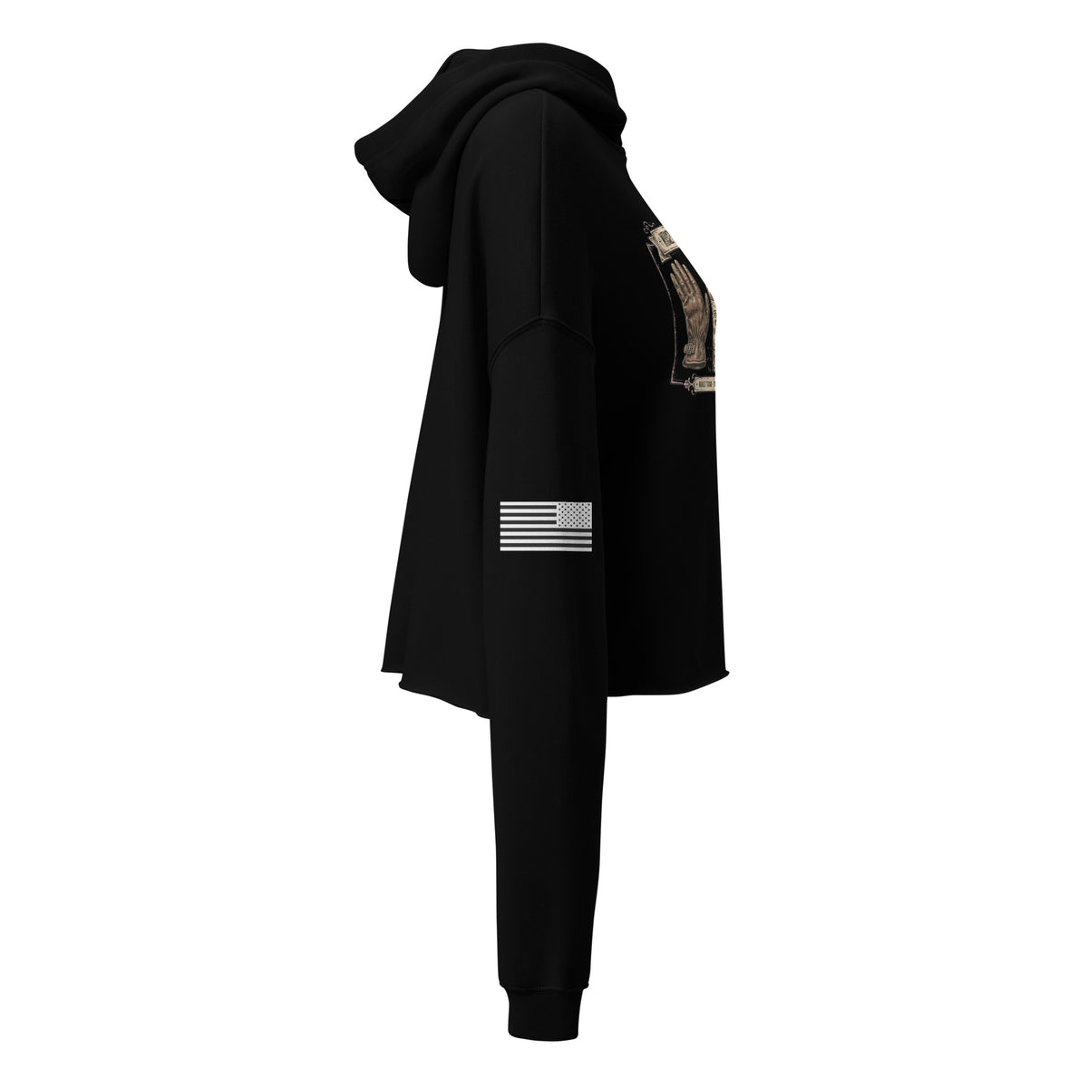 Working Womans Tea Crop Hoodie