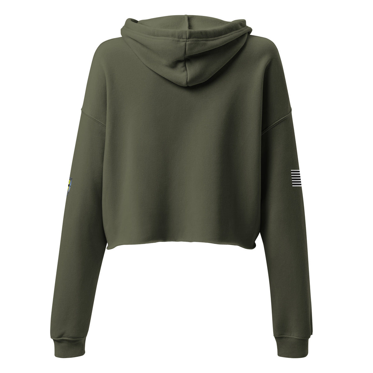 Women's Southern Side Hustle Crop Hoodie