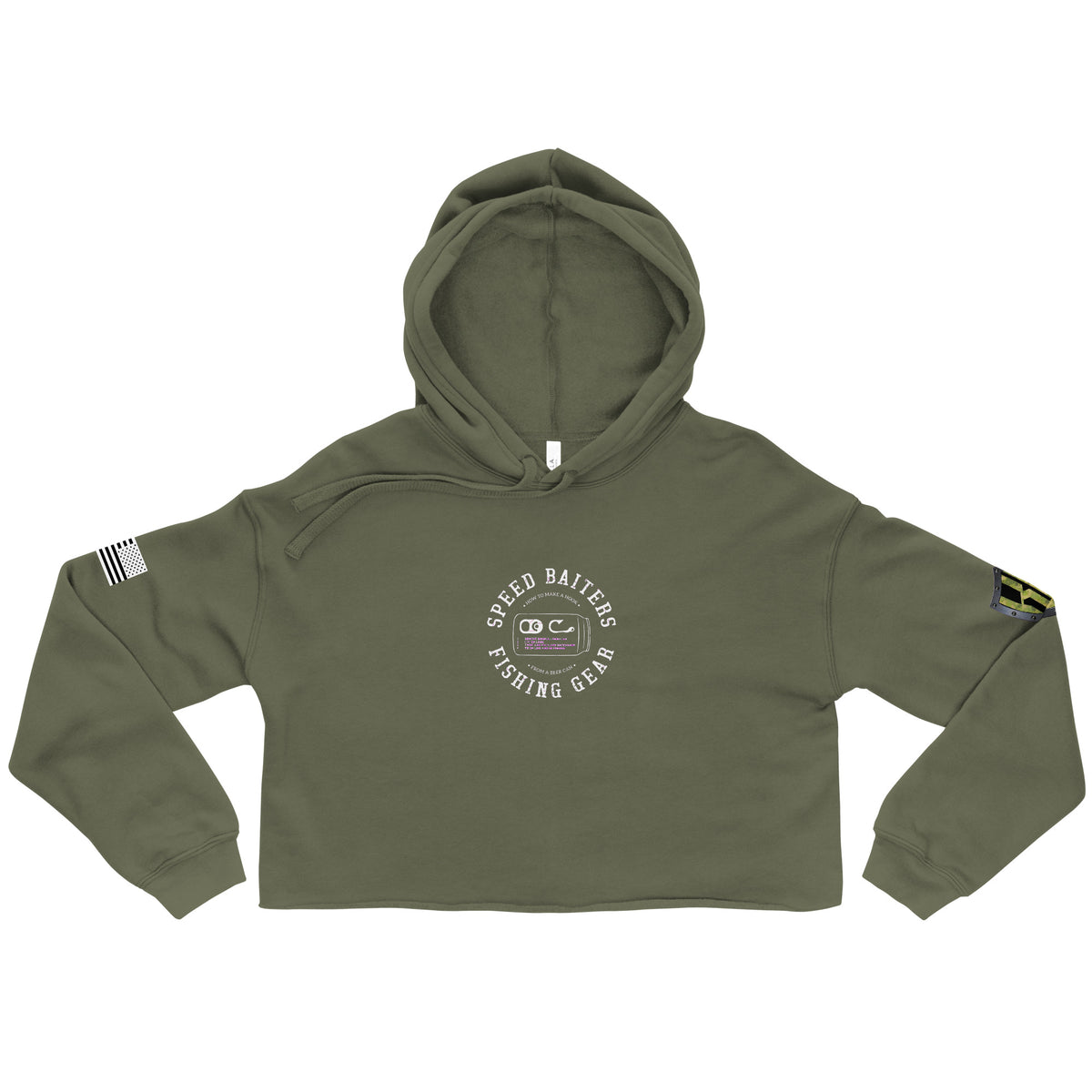 Women's Speed Baiters Crop Hoodie