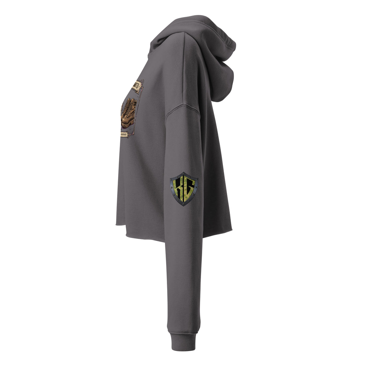 Working Womans Tea Crop Hoodie