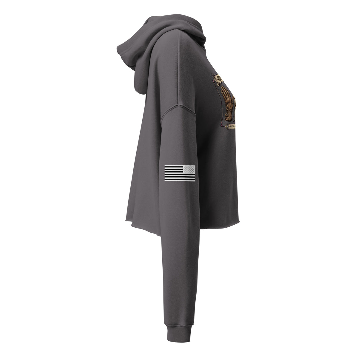 Working Womans Tea Crop Hoodie