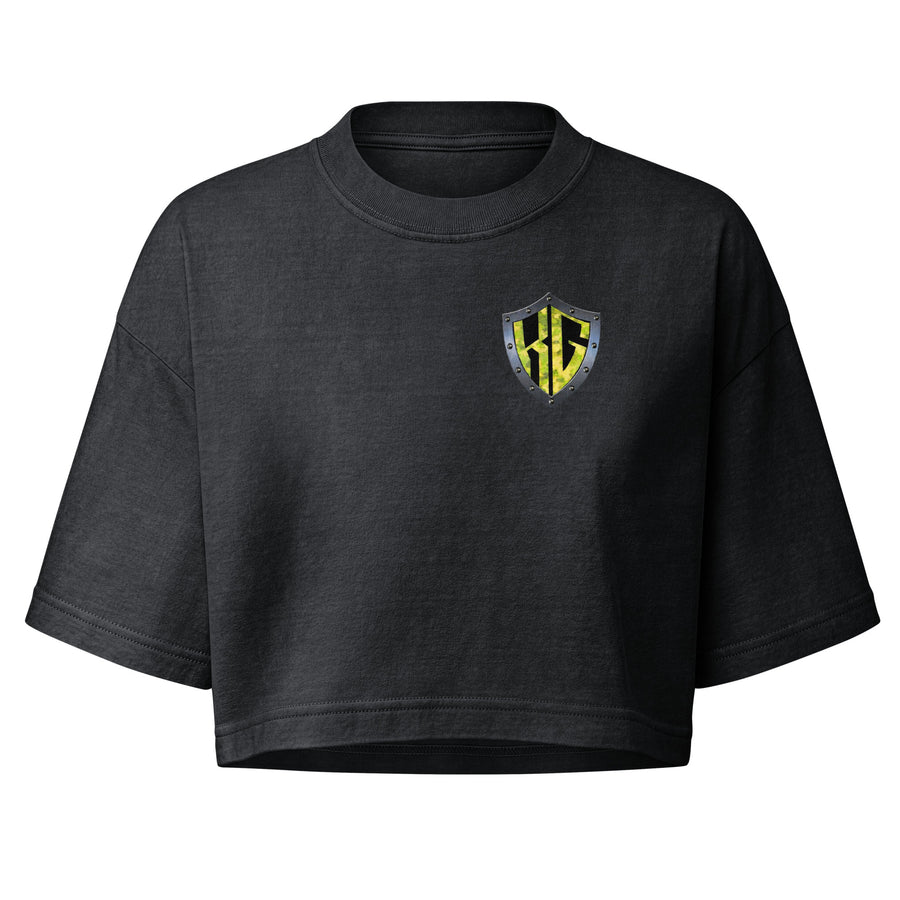 Women’s Southern Side Hustle crop t