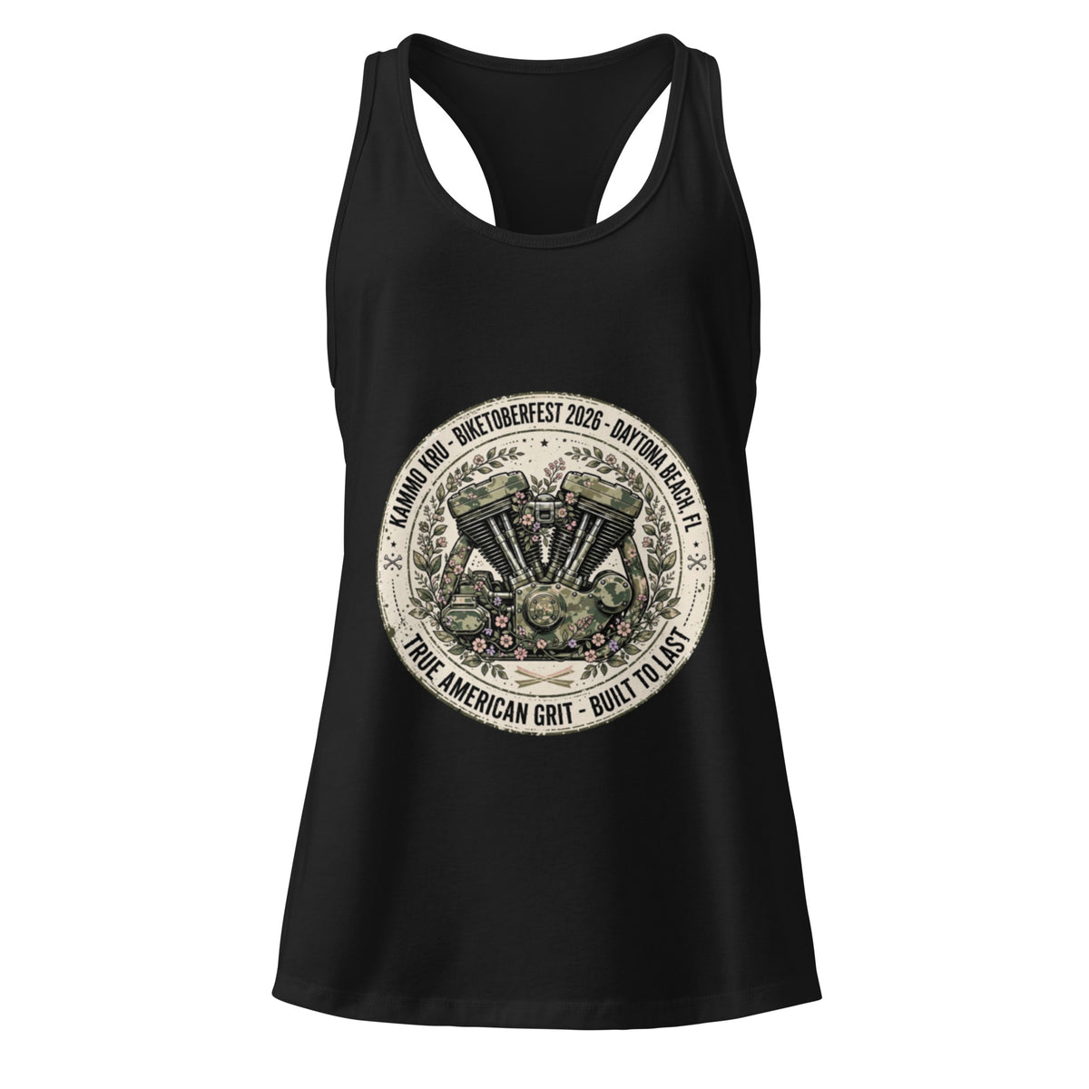 Women’s Kammo Kru racerback tank top