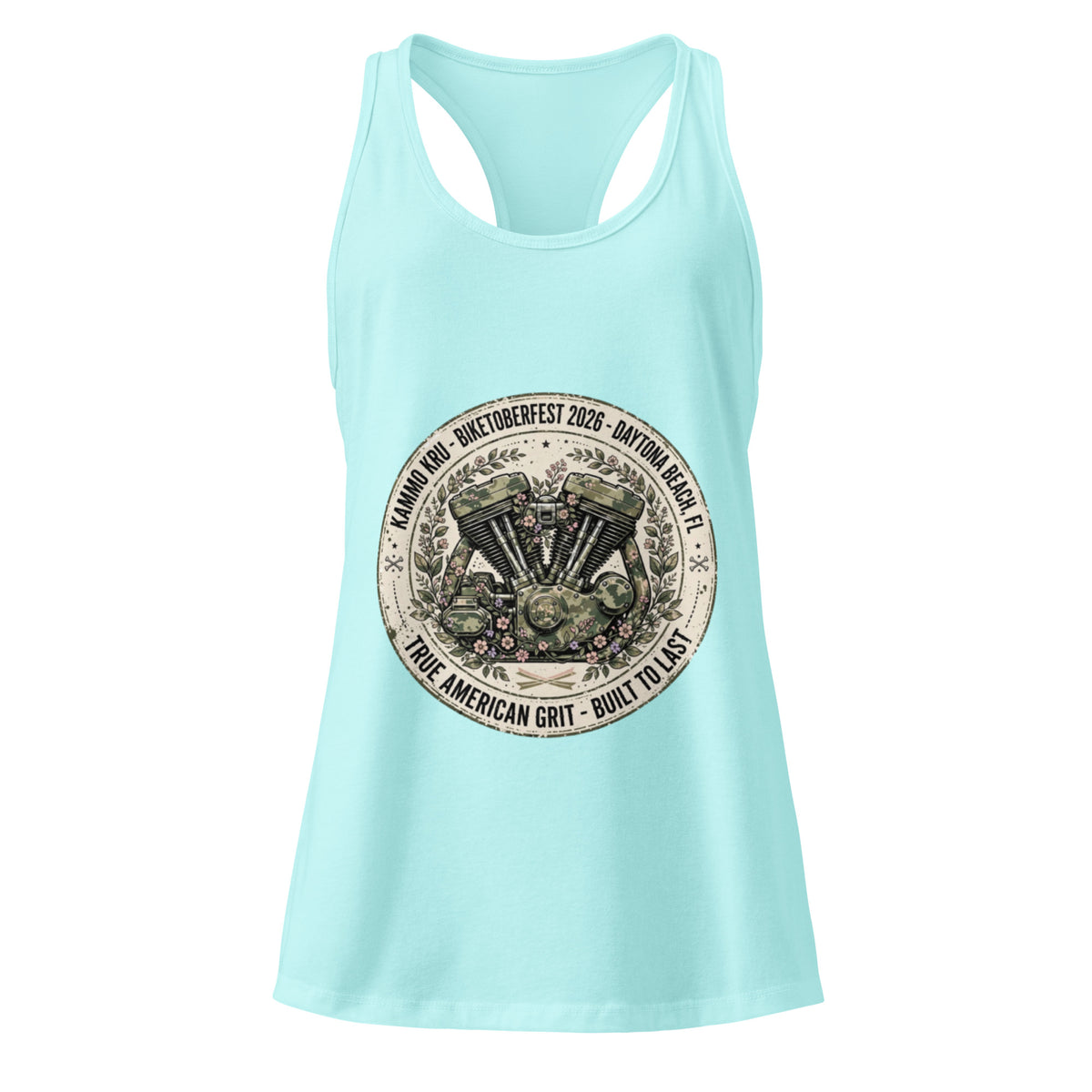 Women’s Kammo Kru racerback tank top