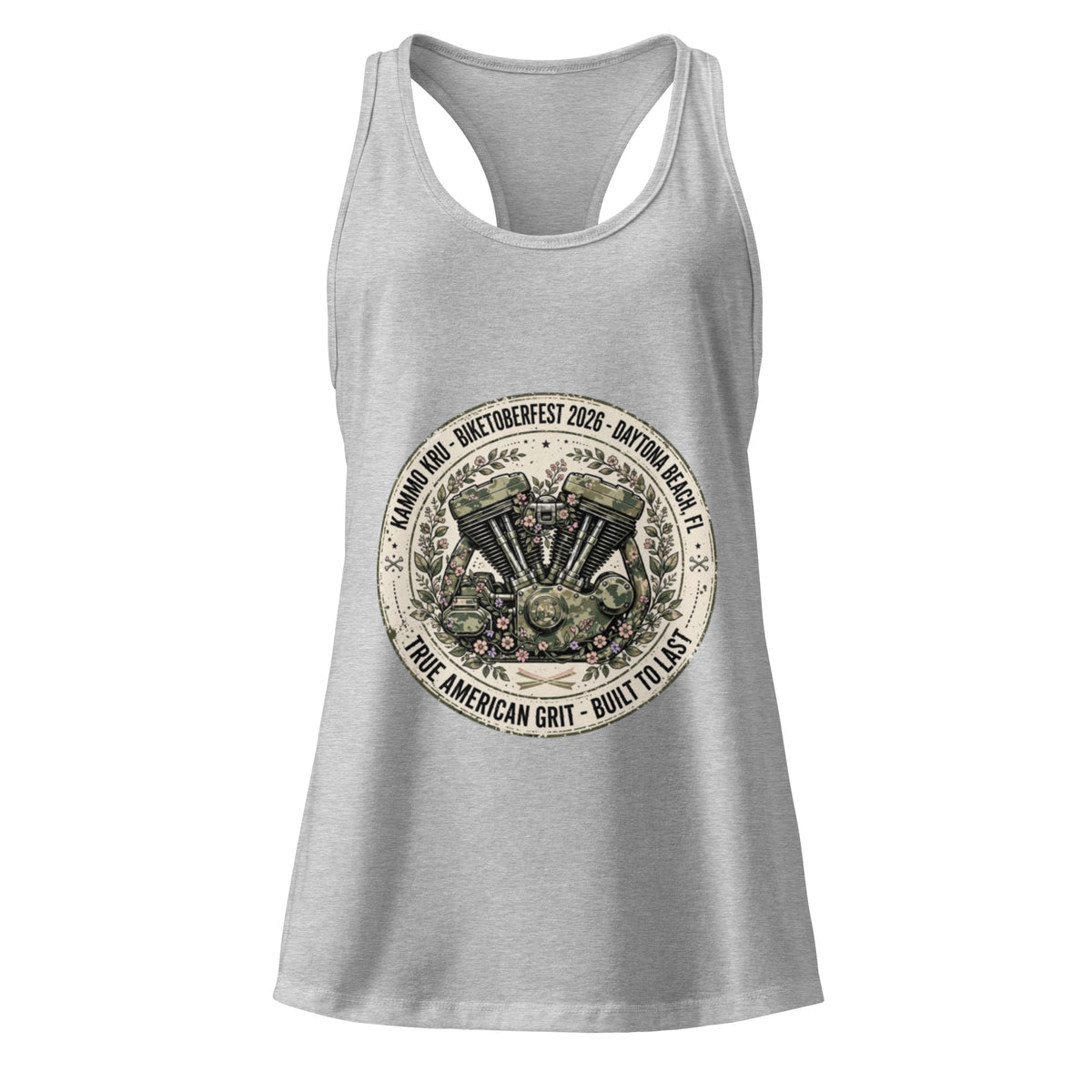Women’s Kammo Kru racerback tank top