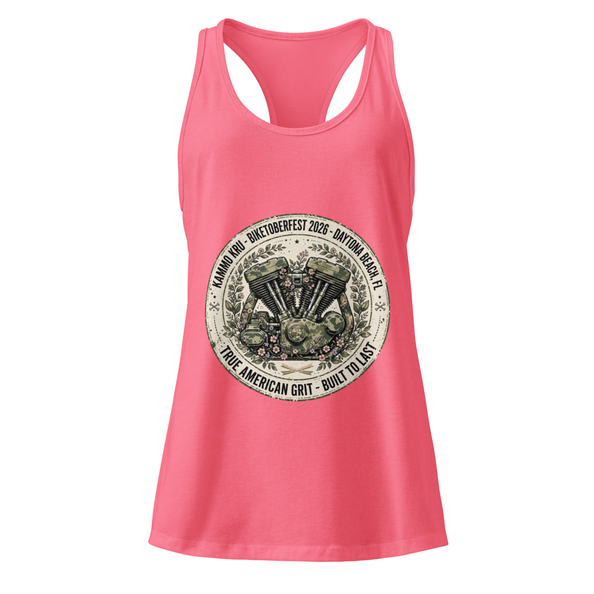 Women’s Kammo Kru racerback tank top