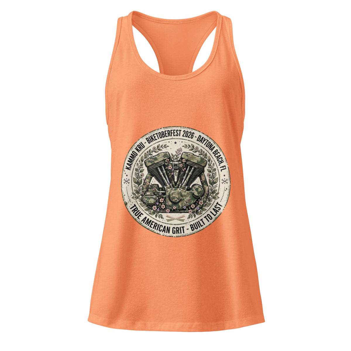Women’s Kammo Kru racerback tank top