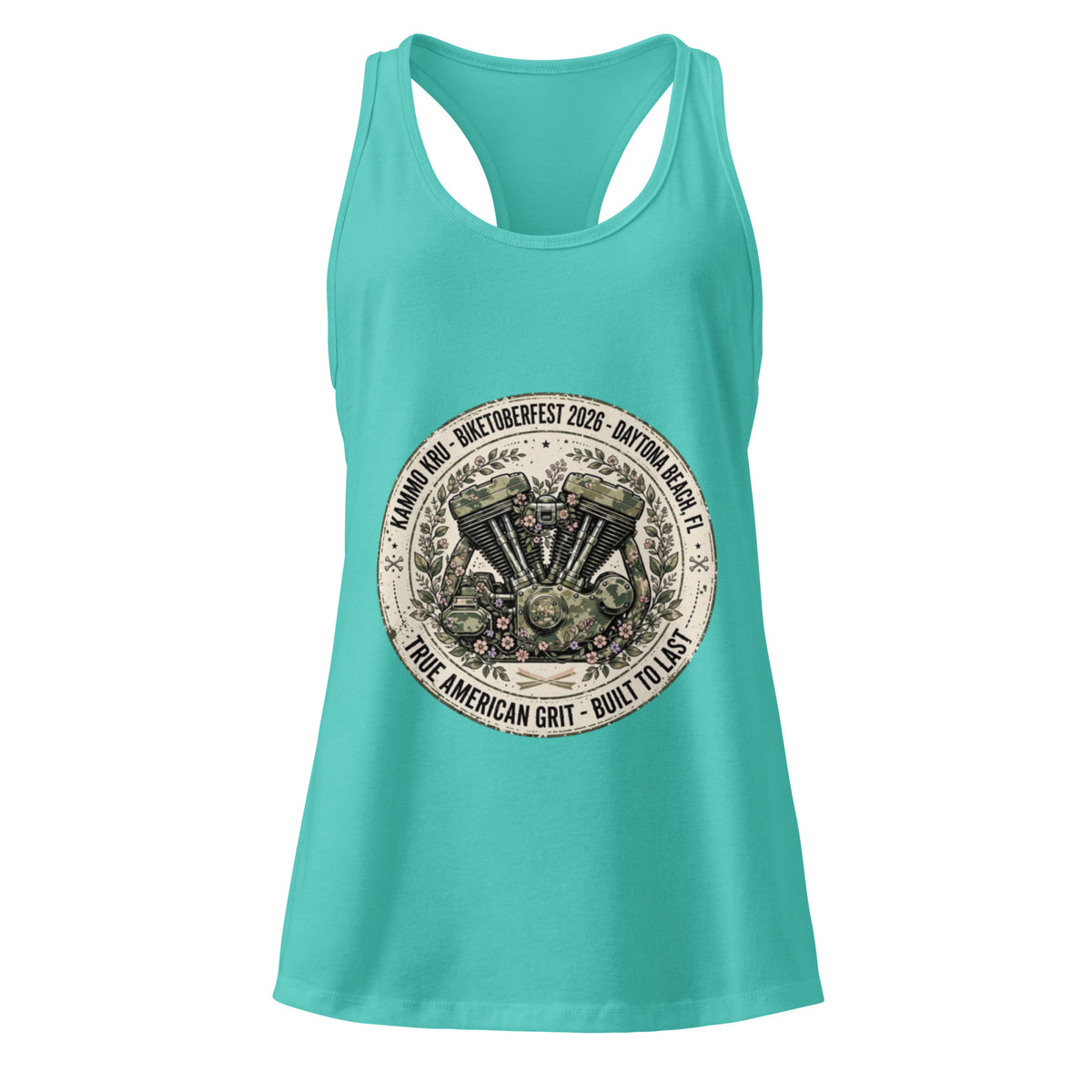Women’s Kammo Kru racerback tank top