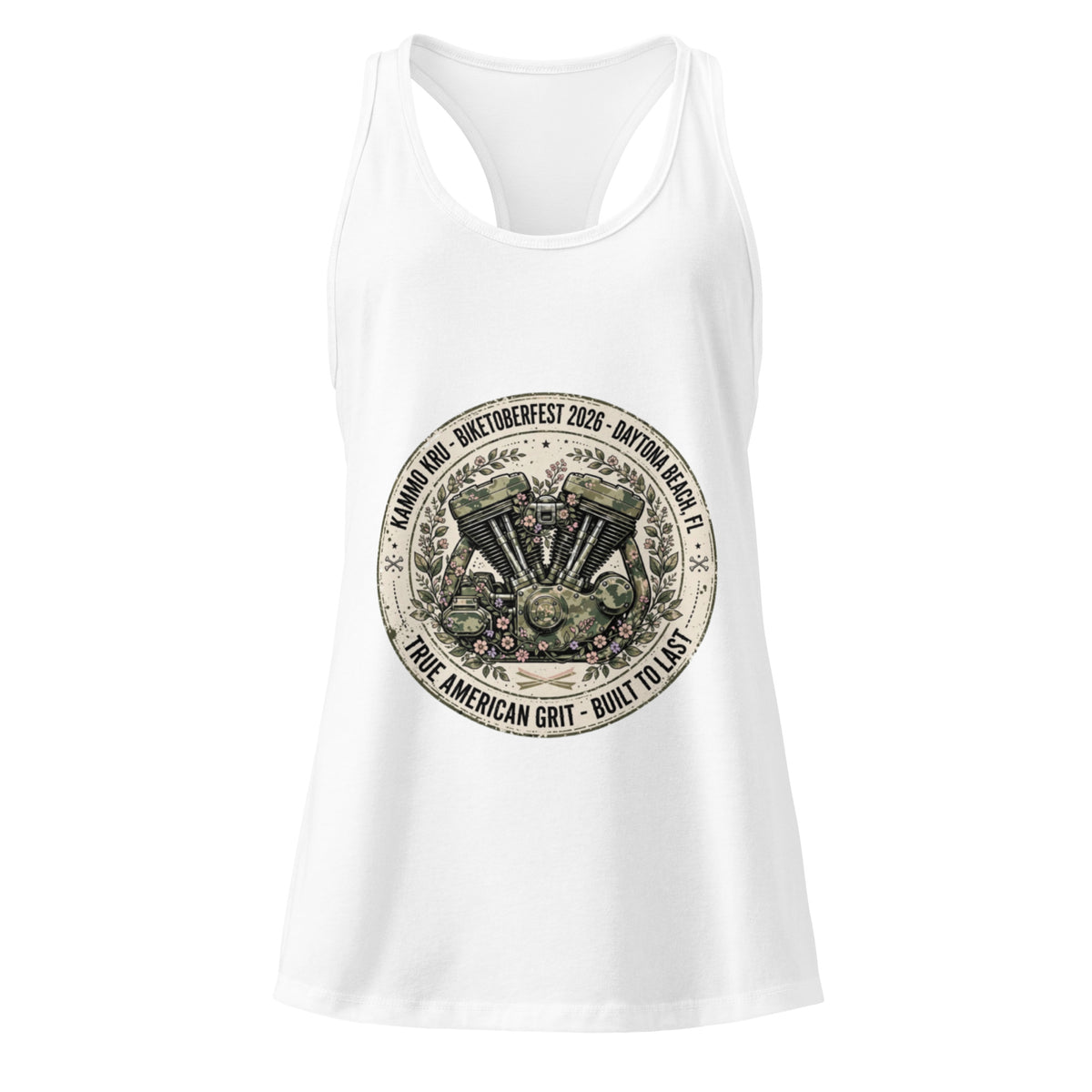 Women’s Kammo Kru racerback tank top