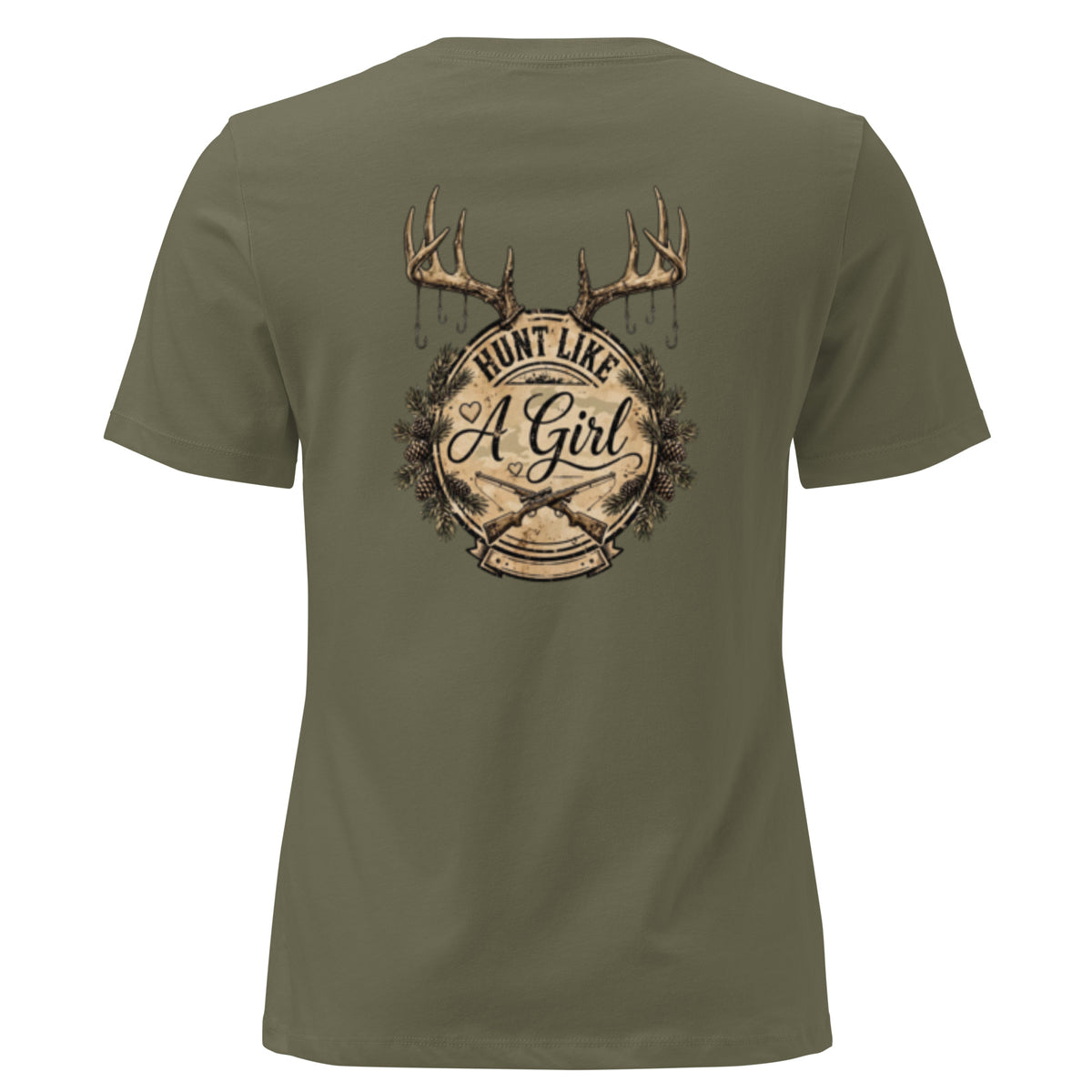 Women's Hunt Like A Girl t