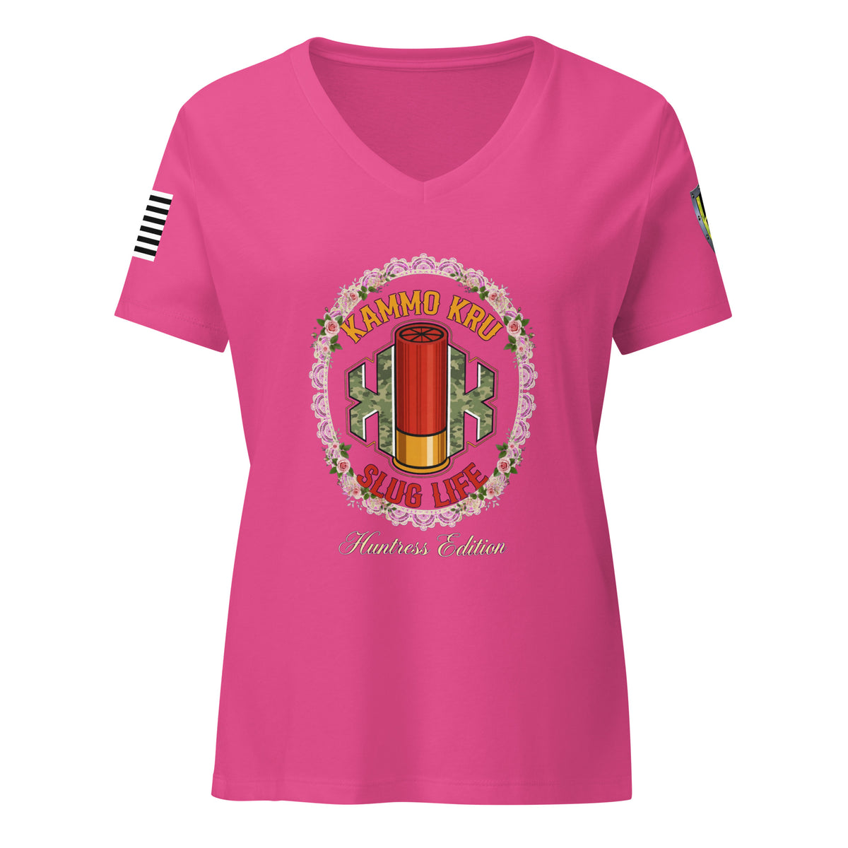 Women’s Kammo Kru v-neck t-shirt